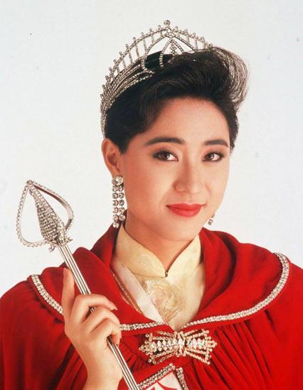 1989年,陈法蓉获得港姐冠军