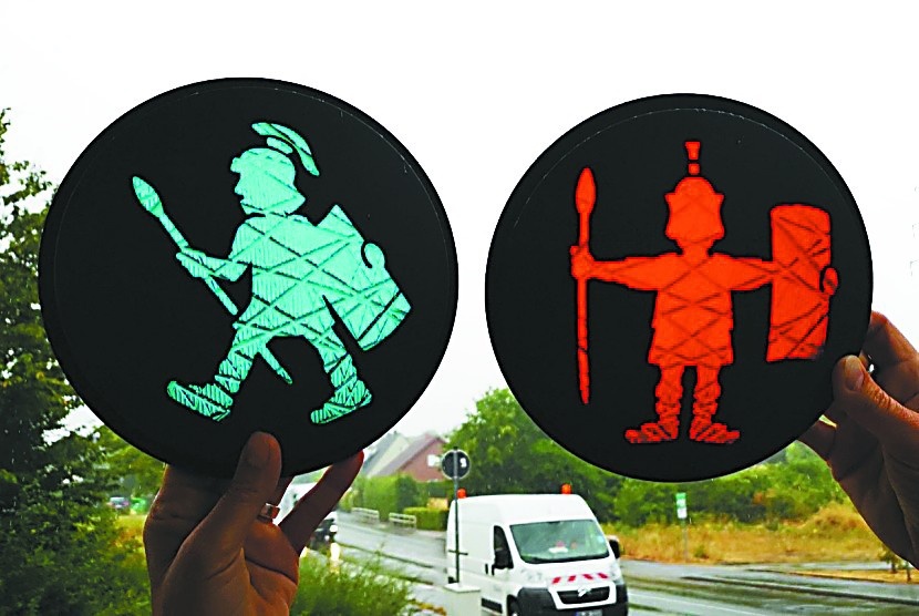 知名的柏林“红绿灯小人”