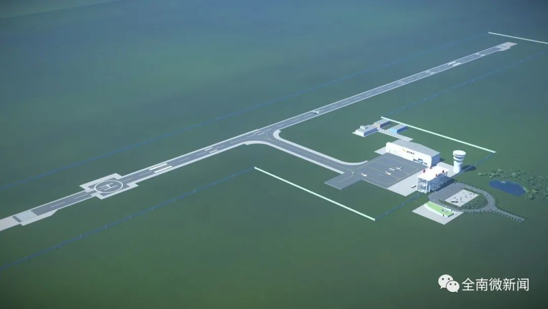定南通用机场规划图图片