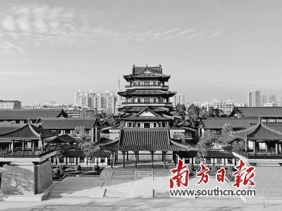 广州文化馆新馆即将成为广州新中轴线又一城市名片。受访者供图