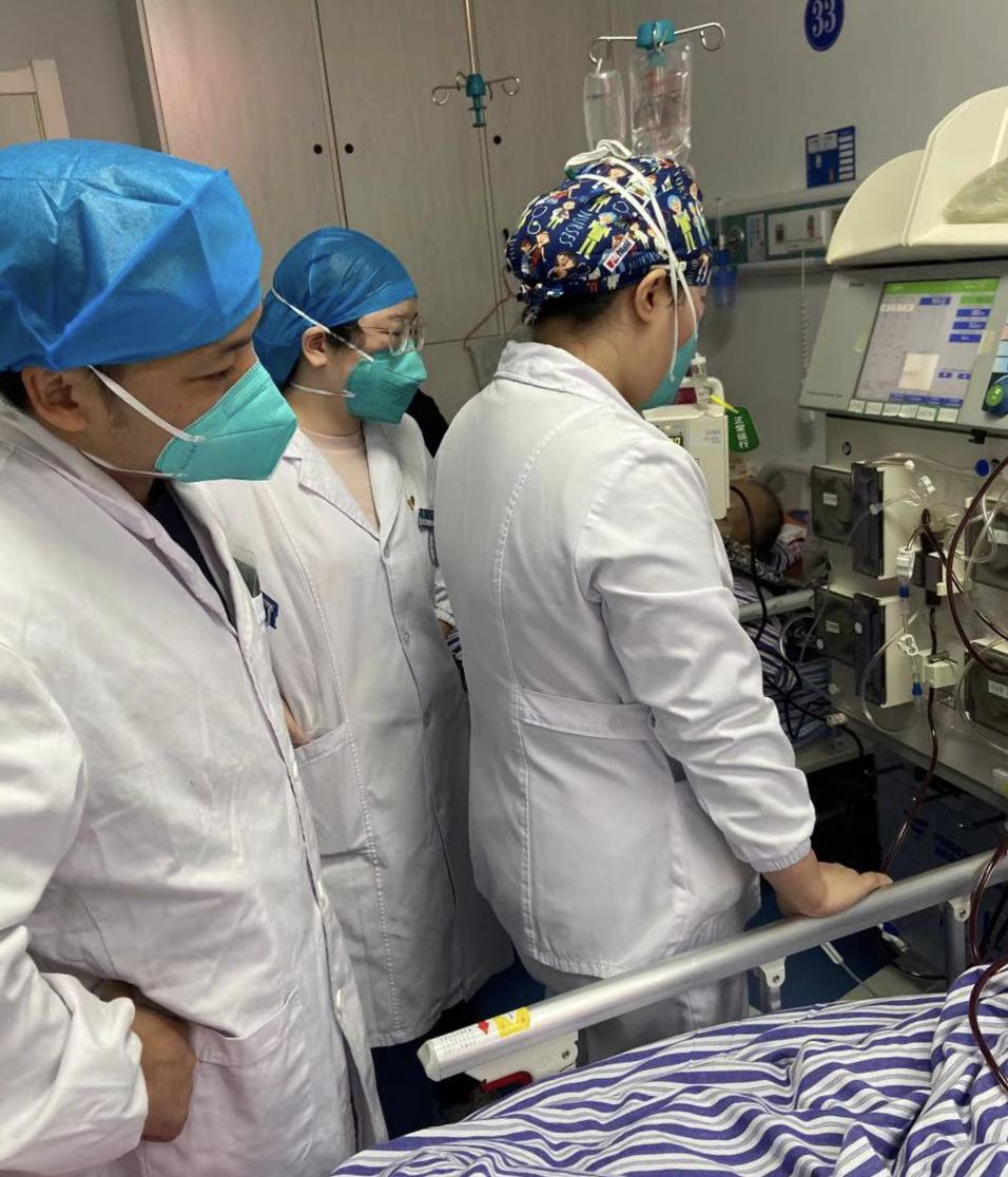 江西省胸科医院红谷滩院区成功完成首例crrt治疗