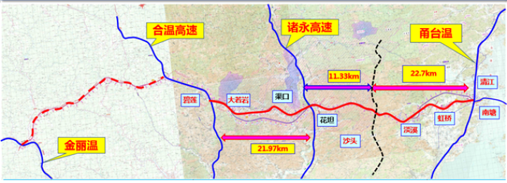 義龍慶高速慶元段起點接g25長深高速公路慶元段,終點接福建省壽寧縣