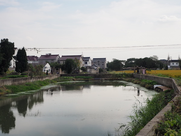 考古工地周边一派典型的乡野景象