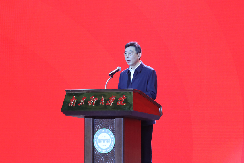 江苏省体育局局长、党组书记陈少军出席开幕式并讲话