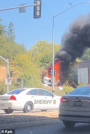 Model 3事故现场