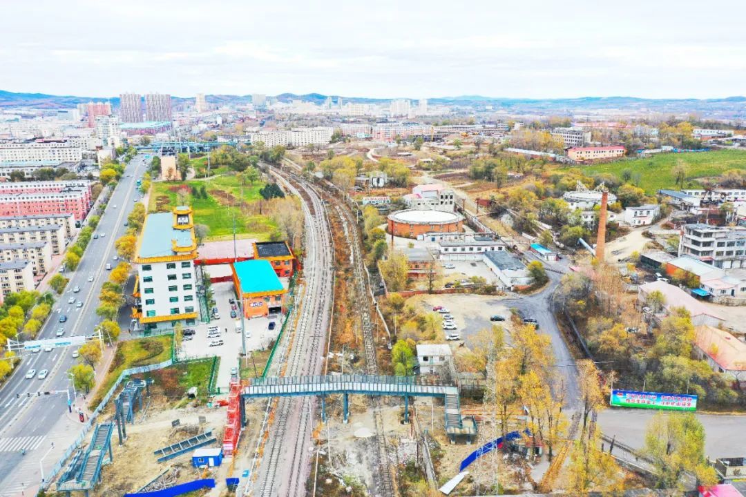 鹤岗城市即景