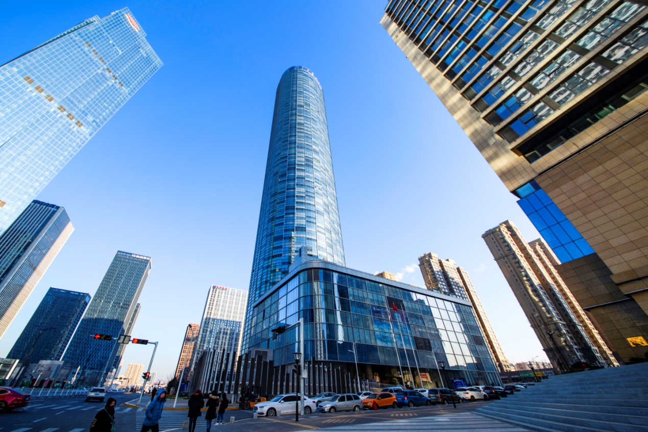 青岛中央商务区打造楼宇经济高质量发展雁阵格局