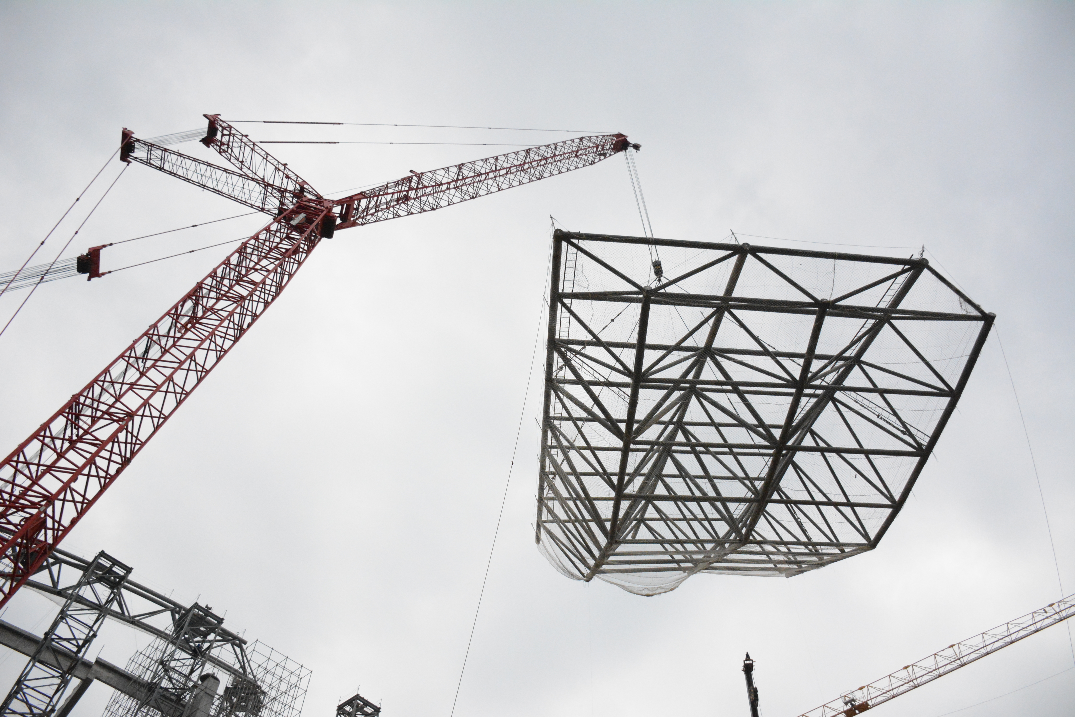 西安国际足球中心钢结构工程建设小记