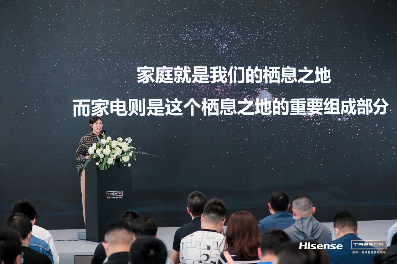 海信：璀璨套系产品阵容2022年翻倍，未来智慧生活一套璀璨就够了！