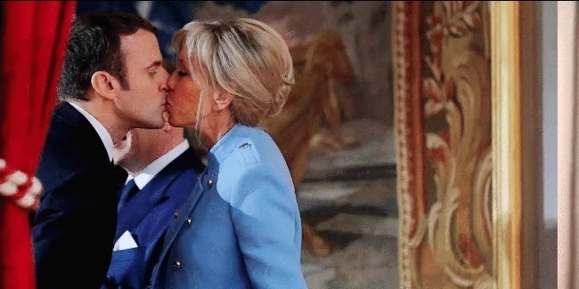 法国总统马克龙：娶了同班同学的妈妈，比自己大24岁