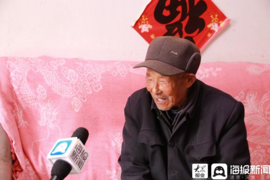 “老支前”王克昌一说起村里发生的变化就难掩激动