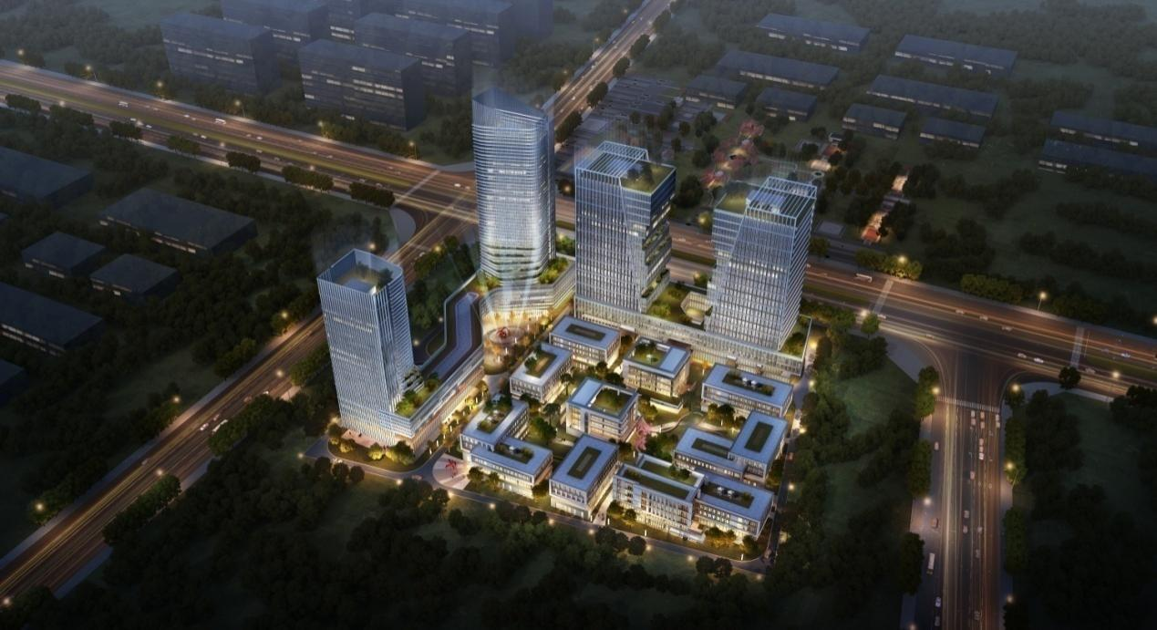 三人行数字产业基地项目效果图