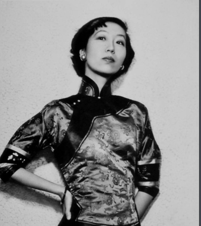 张爱玲肖像 图源自网络