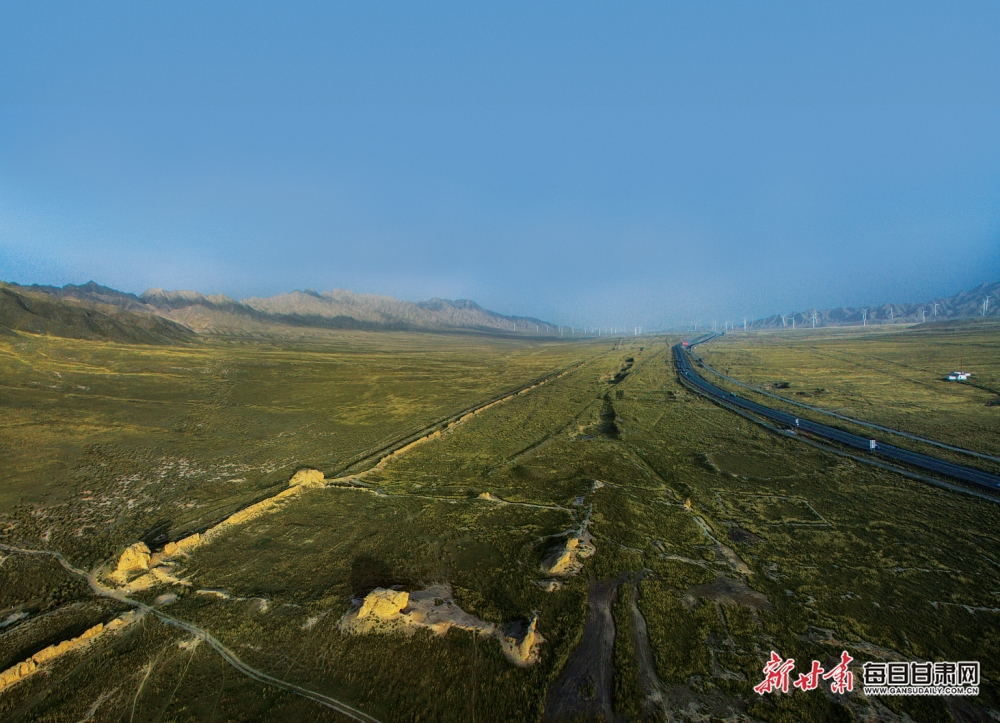 古老的山丹汉、明长城