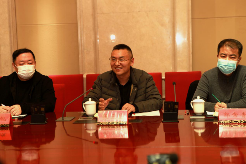 徐广国会见聚盟集团董事长张玉晶一行