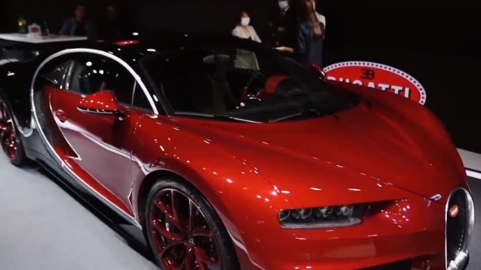 布加迪Chiron国内首展！极速可达420km/h，这才是有钱人的快乐