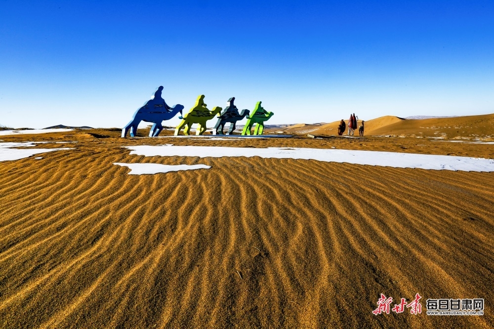 沙漠雕塑艺术作品