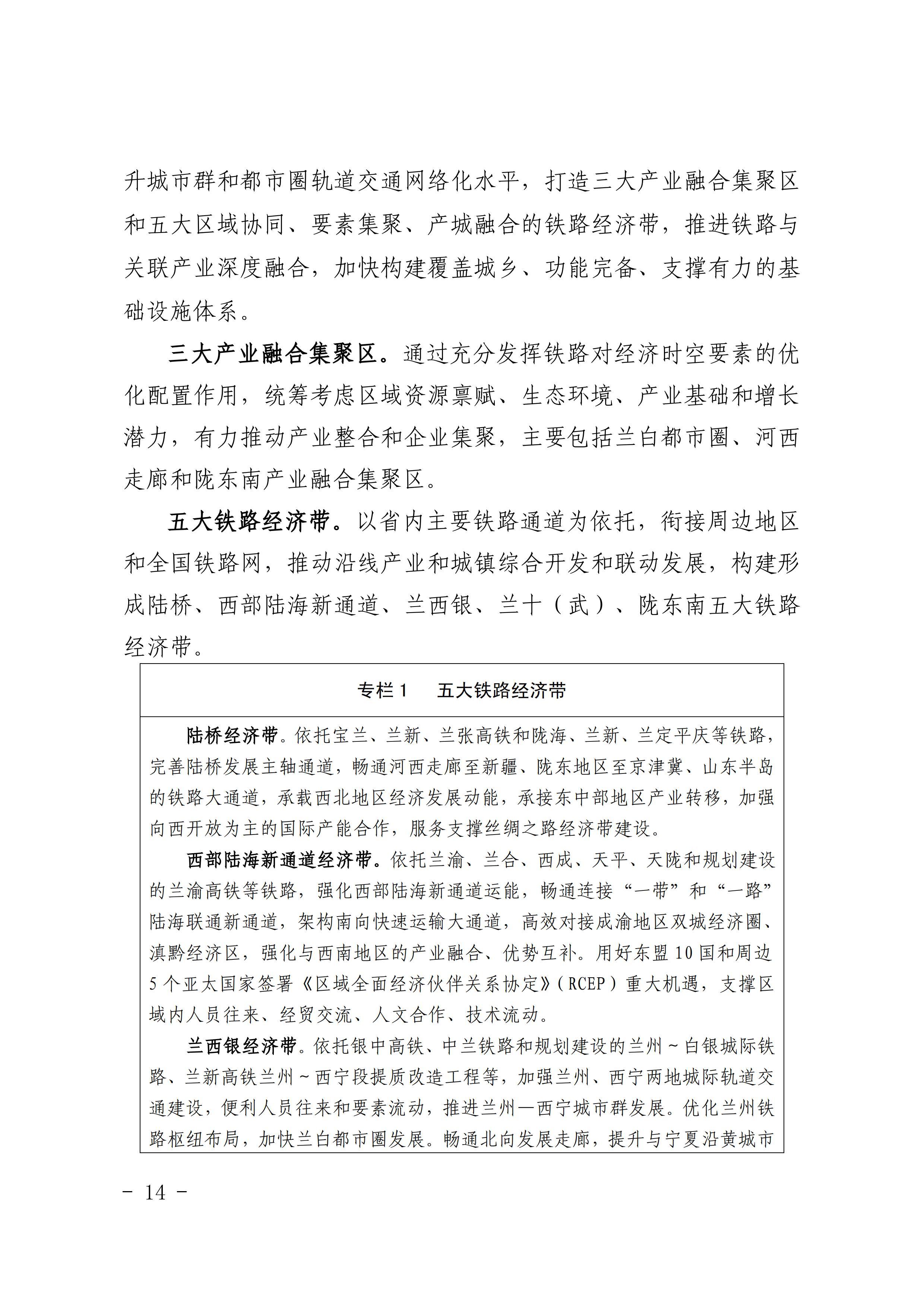 甘肃从“十四五”驶向2035：规划兰渝兰十高铁连陆海