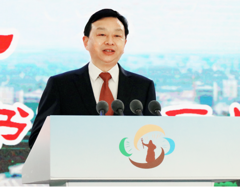 湖北省委农办主任，省农业农村厅党组书记、厅长，省乡村振兴局党组书记吴祖云 （徐晓蝶 摄）