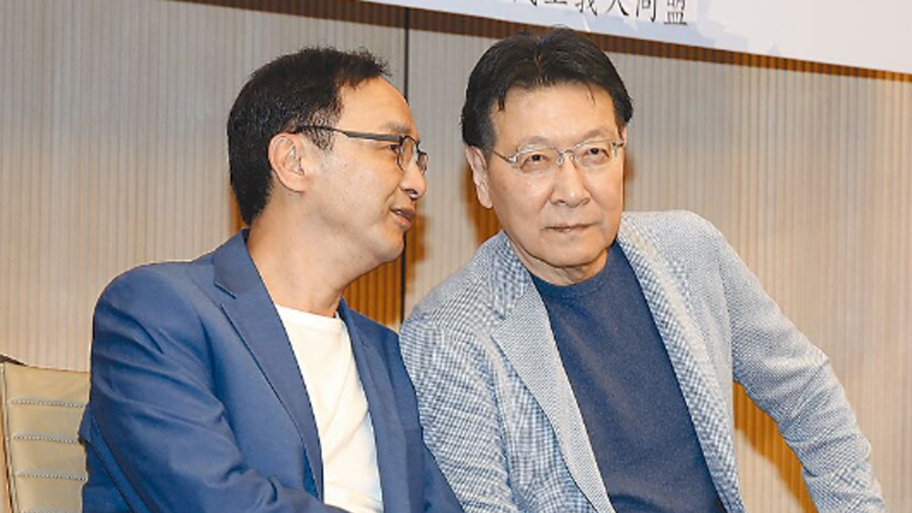 赵少康拼"公投"另立山头?朱立伦澄清:都是"必胜蓝"