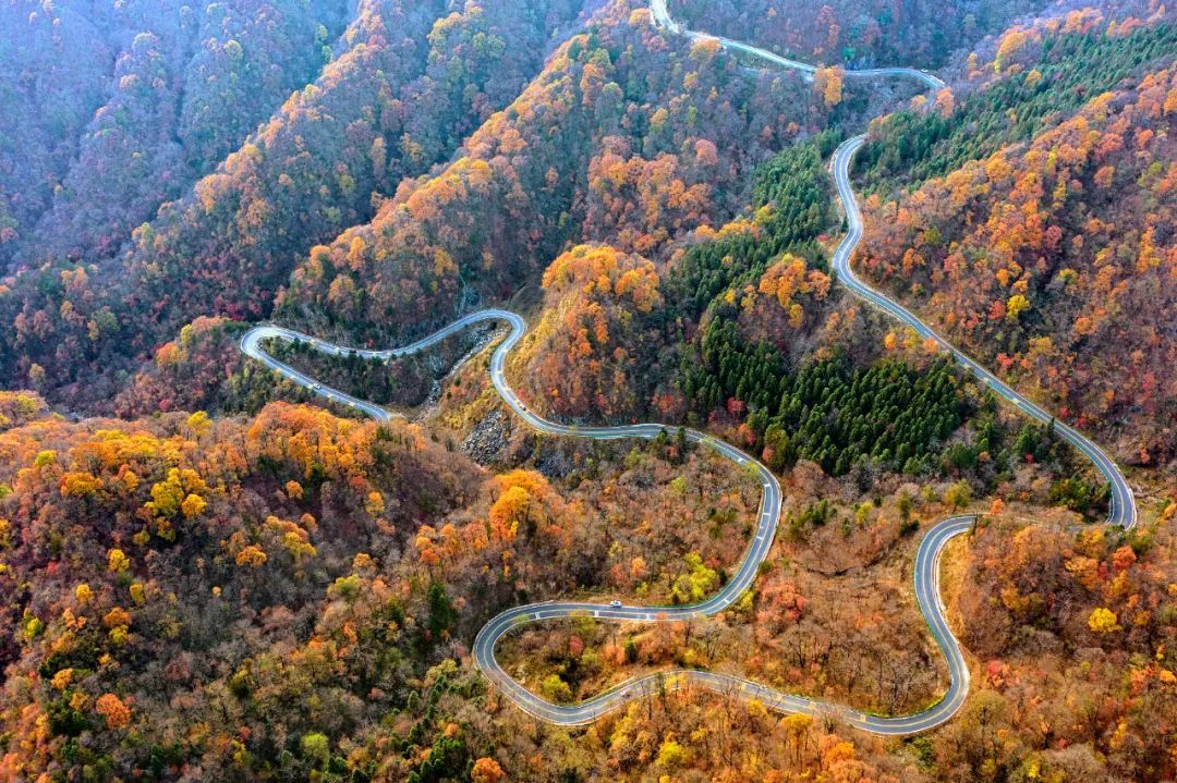 安徽金寨中国红岭公路入选2021中国体育旅游精品线路