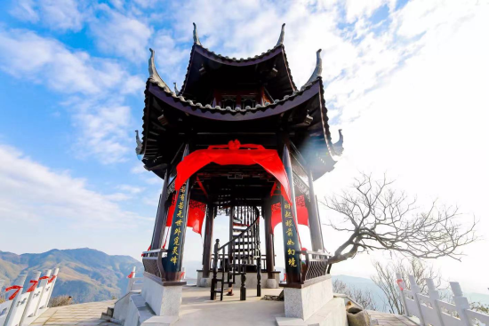 豫章十景添胜迹：“灵官亭”揭牌仪式顺利举行