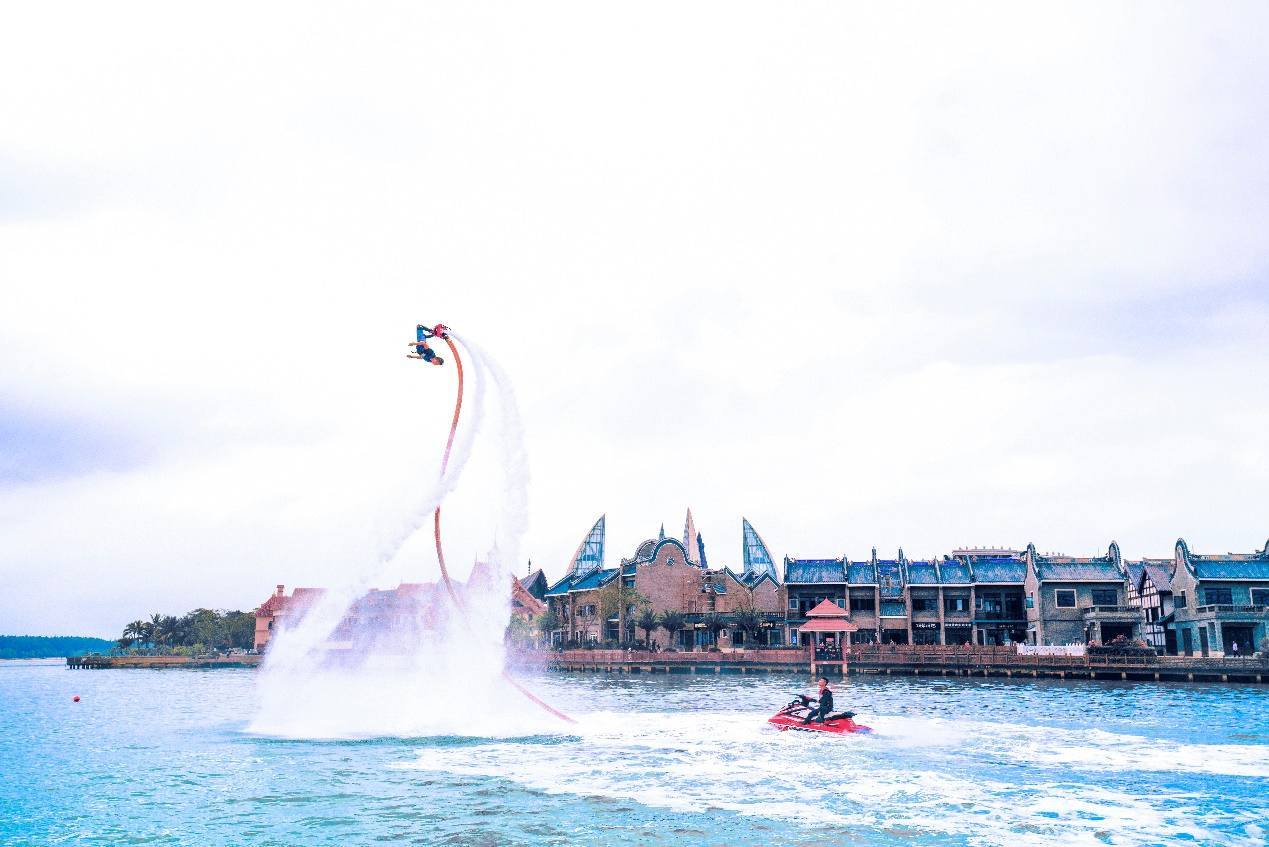 海花岛双子沙滩滨海娱乐