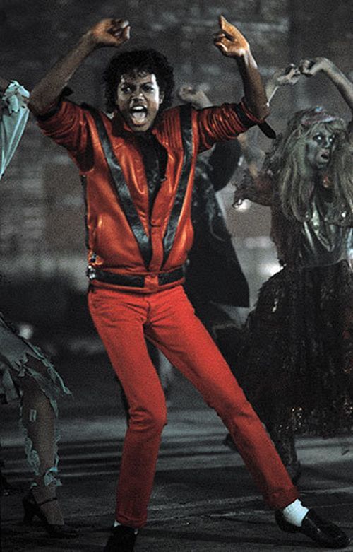 《Thriller》中杰克逊的造型
