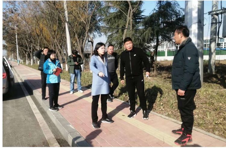 检查人居环境整治。