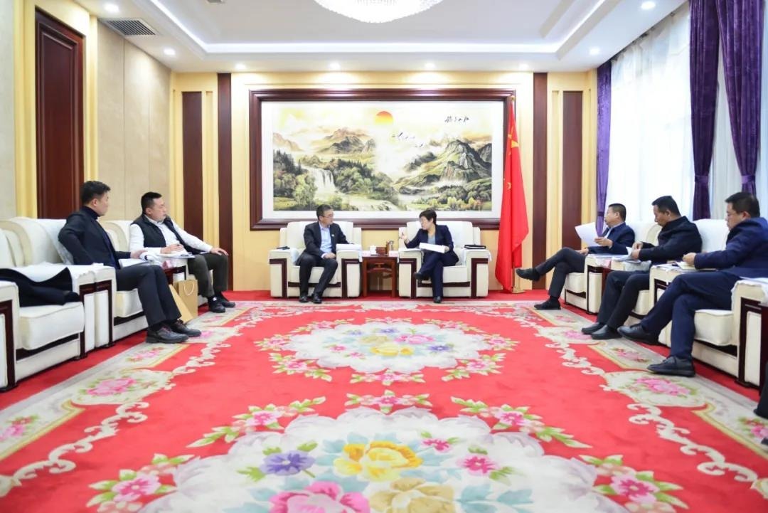 吴秀玲与华为数字能源技术有限公司副总裁方良周举行工作座谈