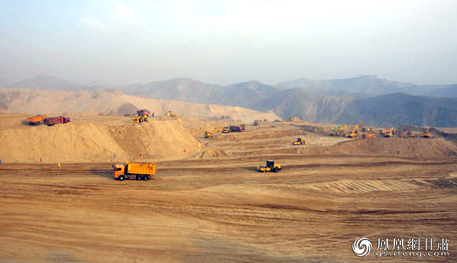 兰州碧桂园项目施工前 欧洋 摄