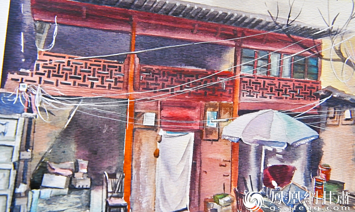 老建筑的意义更多的不在于它的外观，而在于其中渗透的生活痕迹。税肖肖 摄