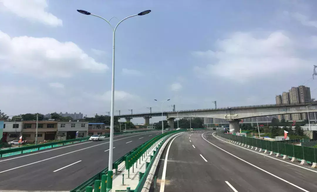 能源金贸区助力西安绕城高速西咸立交建成通车