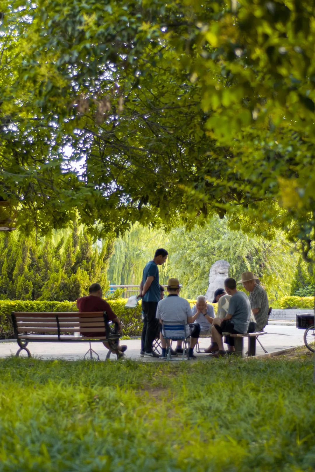 公园里总有这样一角落./图虫创意