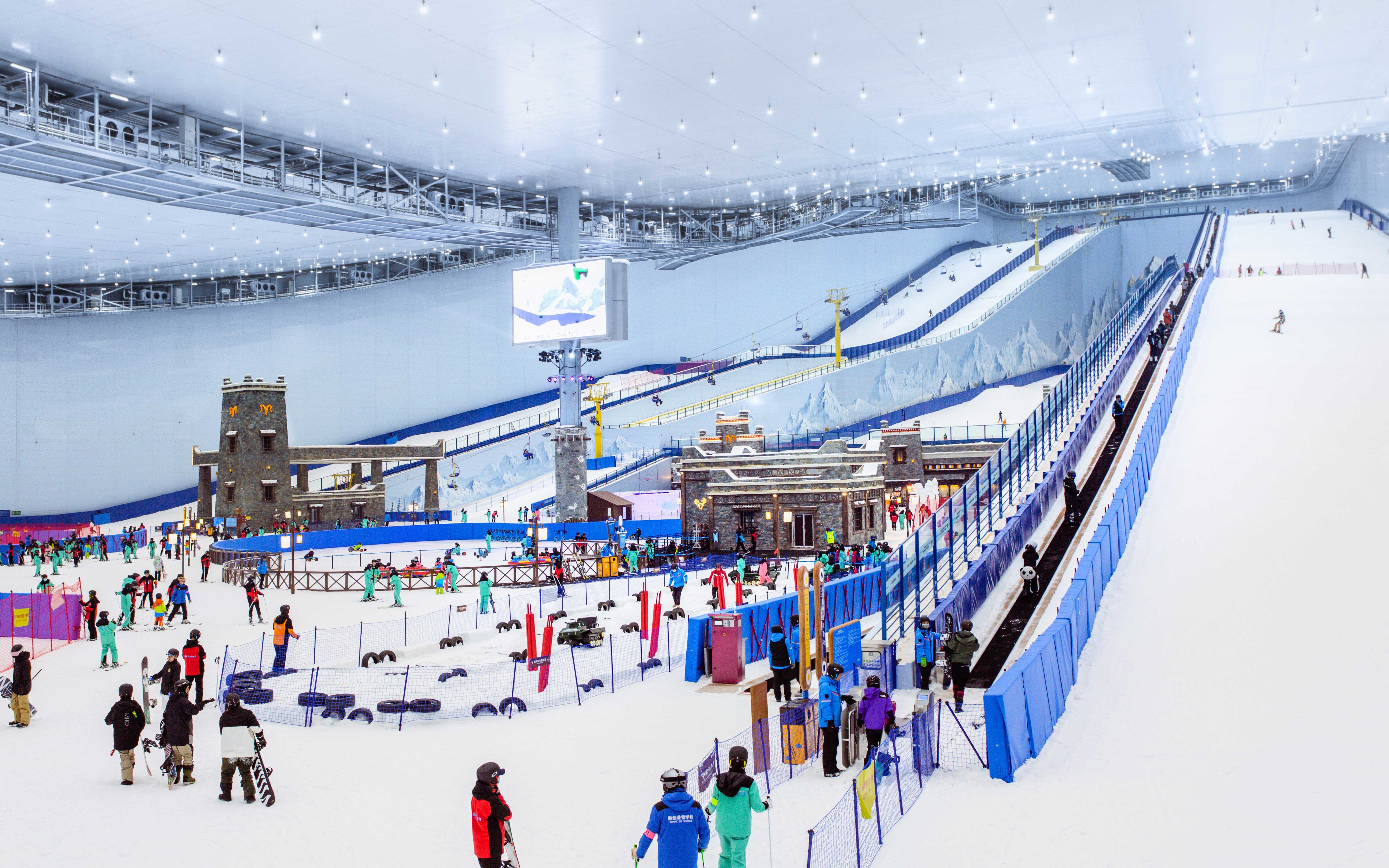 郑州融创滑雪图片