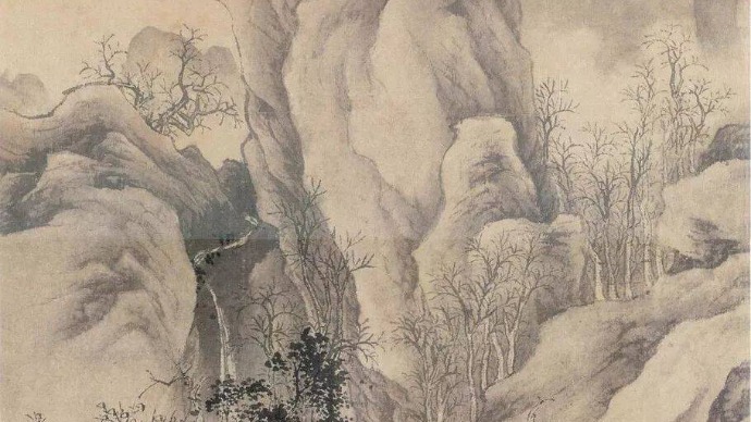 唐寅 山水 唐寅山水画的风格特征_凤凰网