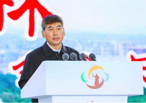 中国食用菌协会会长高茂林 （徐晓蝶 摄）