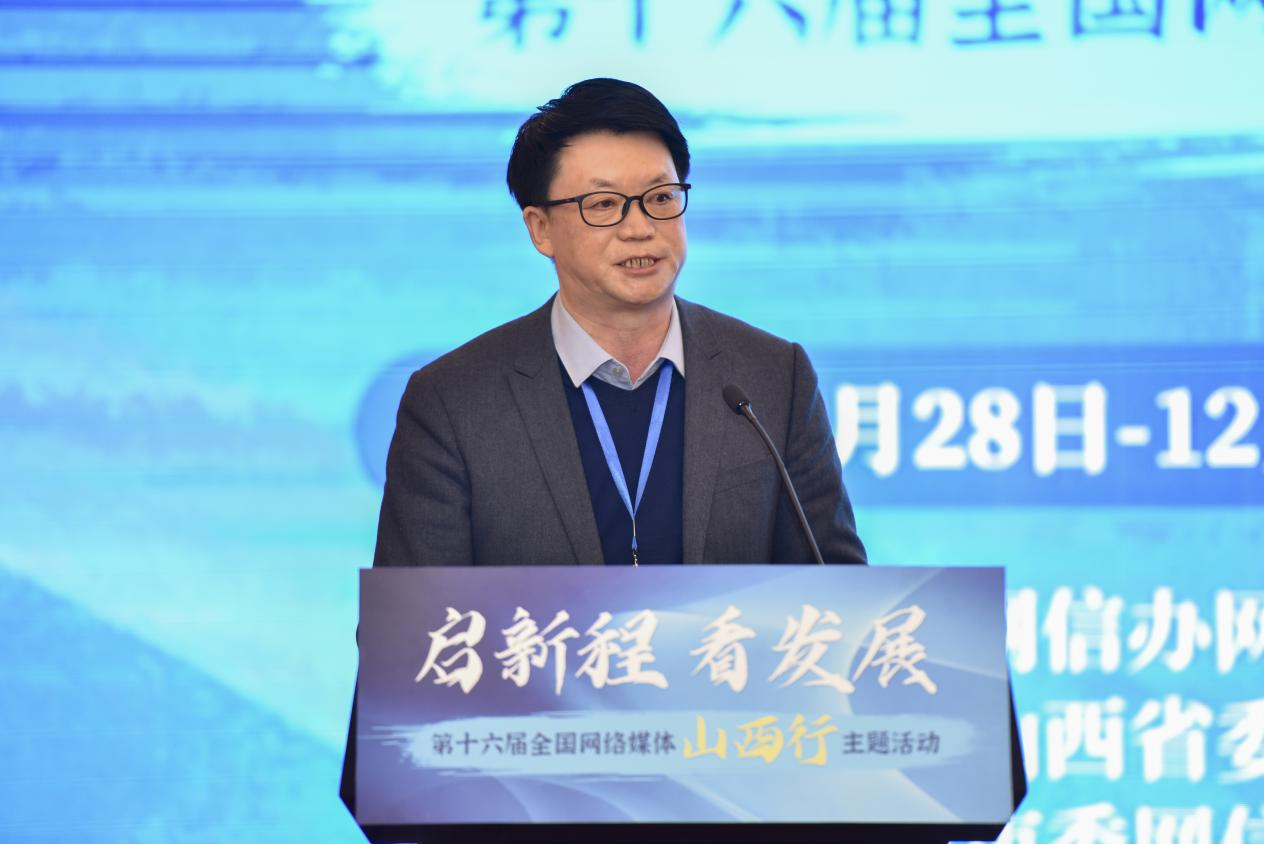 中国甘肃网副总编辑亢兆宁表态发言
