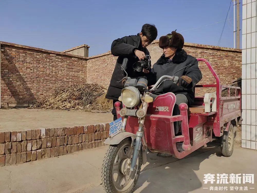 父子之间的拍摄乐趣