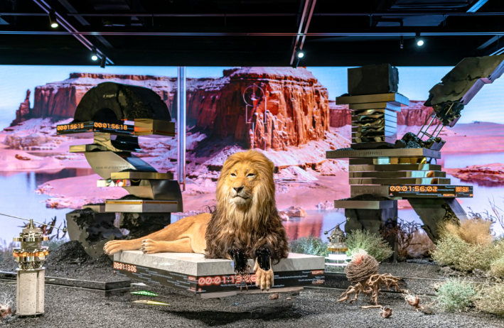 艺术装置《最后一个“地球人”》