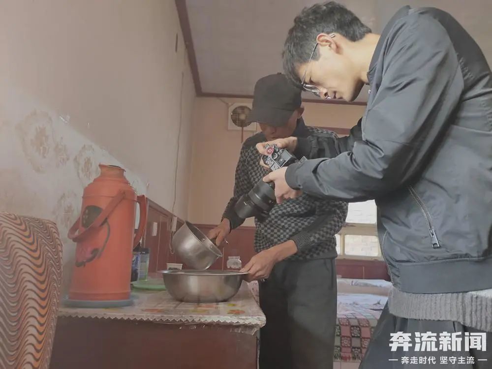 父子之间的拍摄乐趣