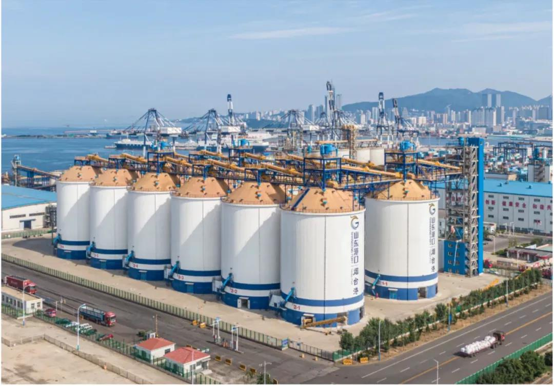 山东首个筒仓公用型保税仓库落户山东港口烟台港