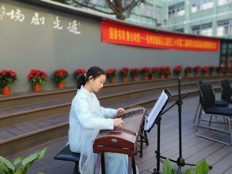 围垦书风童心向党第二届硬笔书法比赛在杭州钱塘新区义蓬第三小学顺利