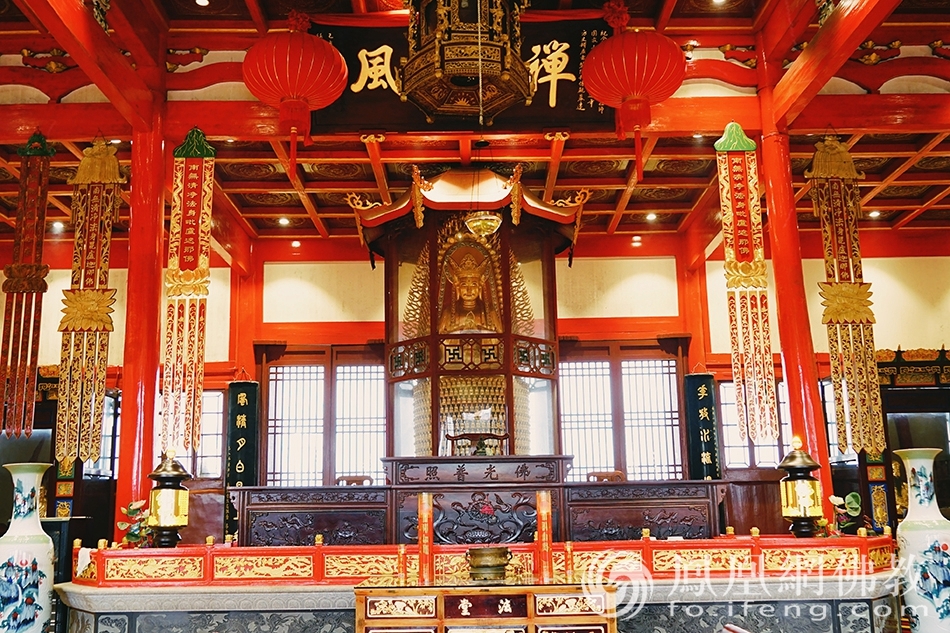 雪峰崇圣禅寺法堂（图片来源：凤凰网佛教 摄影：王子轩）
