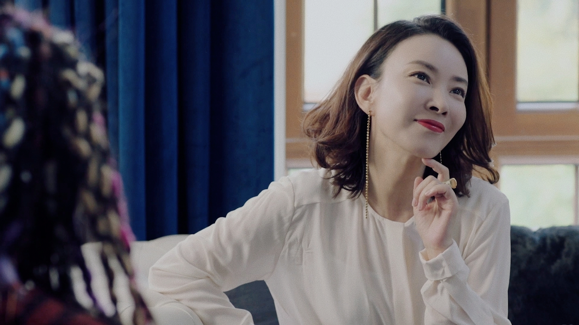 剧中的王忆如是一位躁郁症患者,这与生活中的刘威葳判若两人。