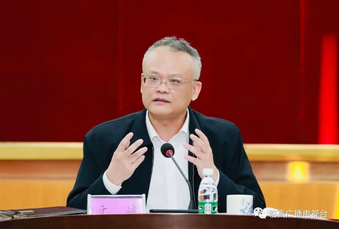 临高县委书记文斌高标准高质量做好各项筹备工作确保党代会圆满顺利