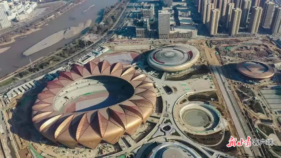 位于七里河区的兰州奥体中心项目