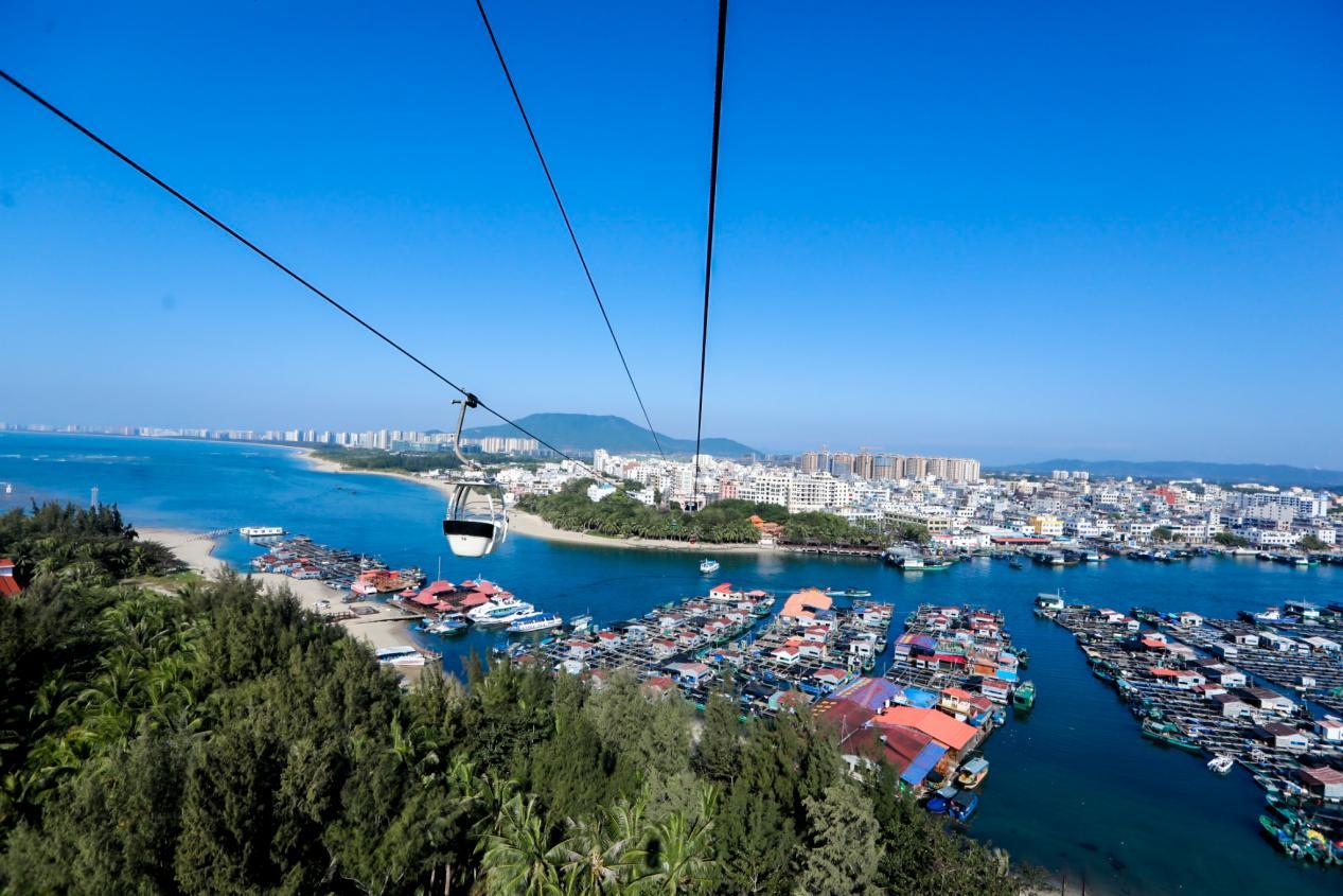 全域动情悠游陵水全国重点网络媒体海南行活动走进南湾猴岛