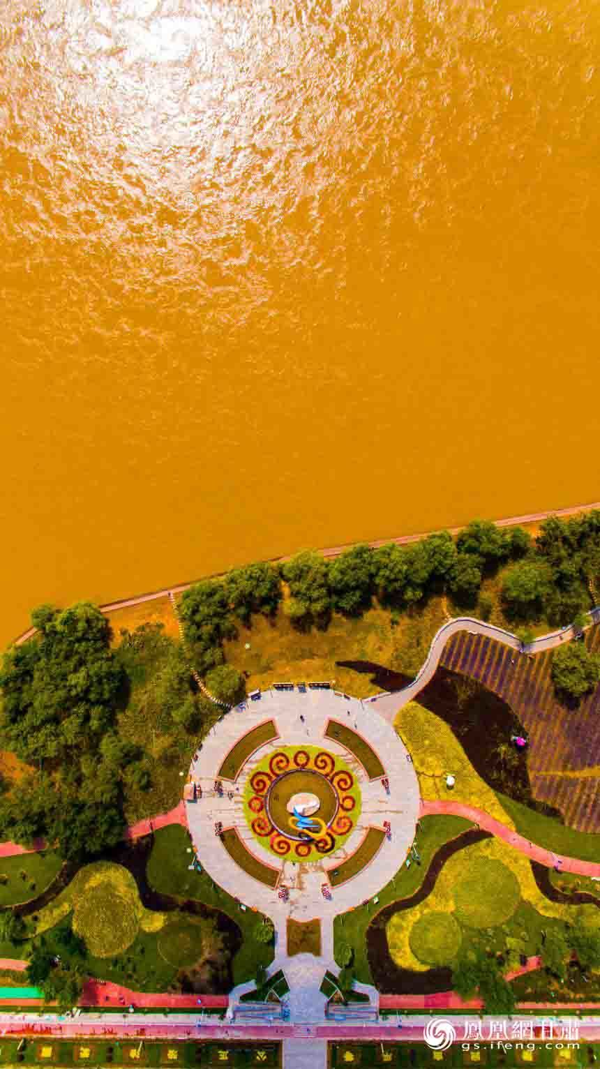 俯瞰兰州龙源 兰州文旅局供图