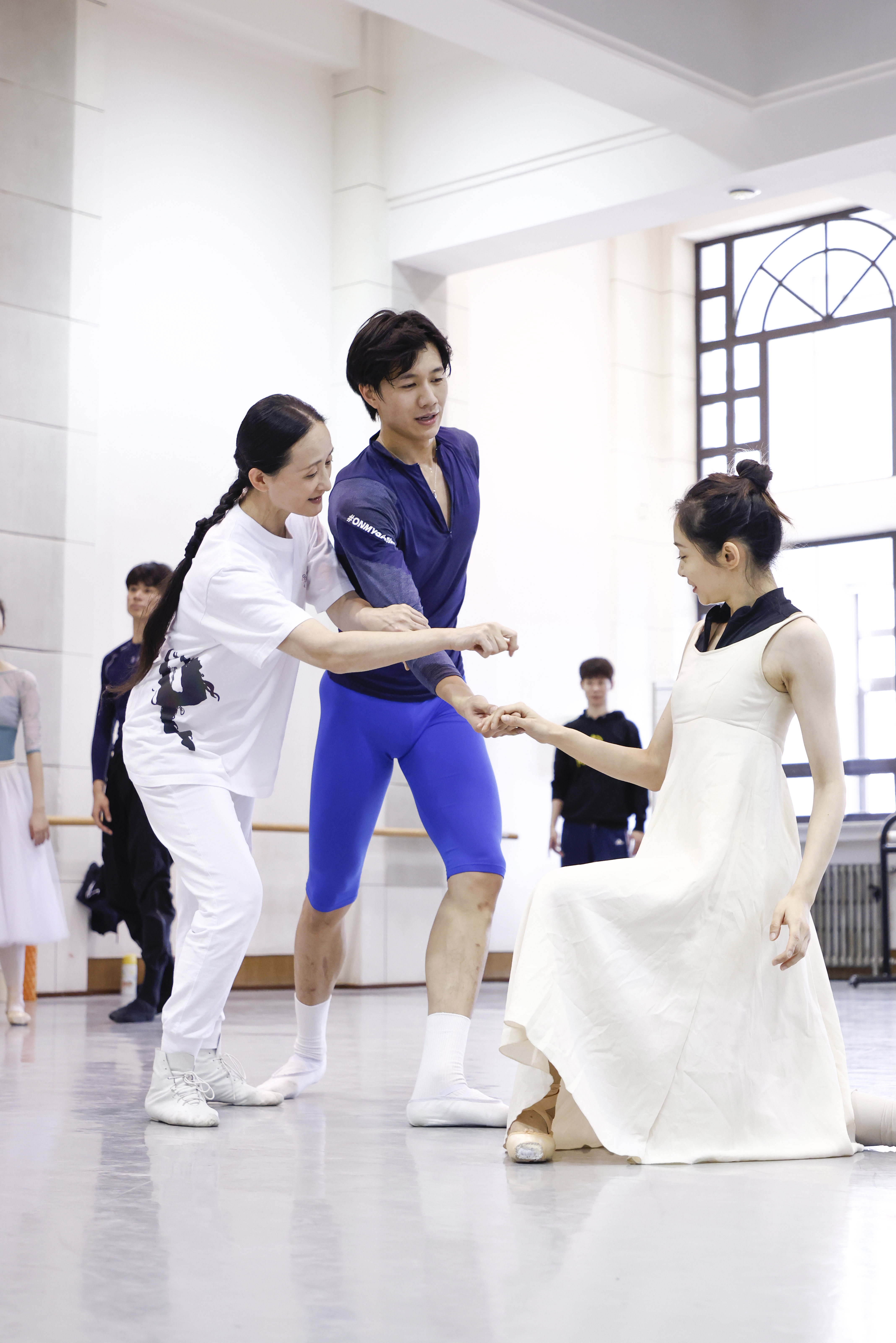 排练照片。中央芭蕾舞团供图